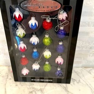 Christopher RADKO mini tree ornaments rare